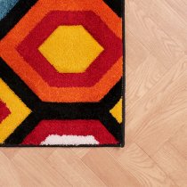 Spectra Carved 80x150cm Marco Rug In Multi-Colour