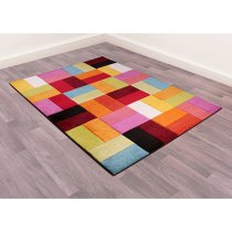 Spectra Carved 80x150cm Largo Rug In Multi-Colour