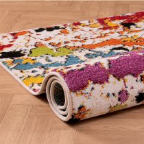 Urban 80x150cm Crackle Rug In Multi-Colour