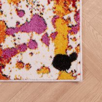 Urban 80x150cm Crackle Rug In Multi-Colour