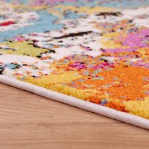 Urban 80x150cm Crackle Rug In Multi-Colour