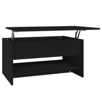 Engin Lift-Up Wooden Coffee Table In Black