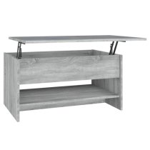 Engin Lift-Up Wooden Coffee Table In Grey Sonoma Oak