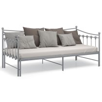 Bolesia Pull-Out Metal Frame Single Sofa Bed In Grey