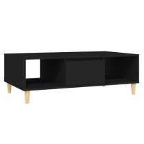 Dastan Wooden Coffee Table With 1 Door In Black