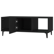 Ebco Wooden Coffee Table With 1 Door In Black