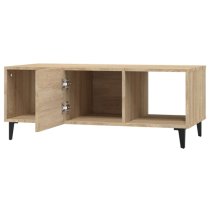 Ebco Wooden Coffee Table With 1 Door In Sonoma Oak