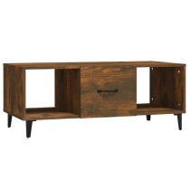 Ebco Wooden Coffee Table With 1 Door In Smoked Oak