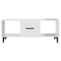 Ebco High Gloss Coffee Table With 1 Door In White