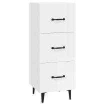 Radko High Gloss Chest Of 3 Drawers In White