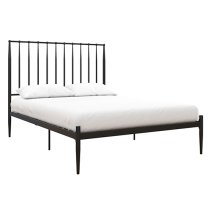 Giulio Metal King Size Bed In Black