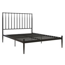 Giulio Metal King Size Bed In Black