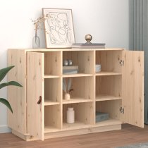 Reinier Pinewood Sideboard With 2 Doors In Natural