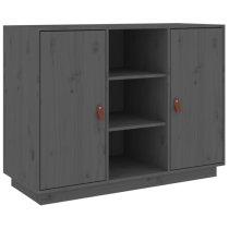 Reinier Pinewood Sideboard With 2 Doors In Grey