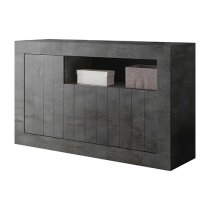 Nitro Wooden Sideboard With 3 Doors In Oxide