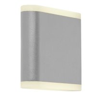 Stratford LED Outdoor Up And Down Light In White And Grey