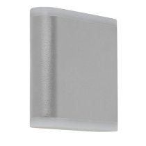 Stratford LED Outdoor Up And Down Light In White And Grey