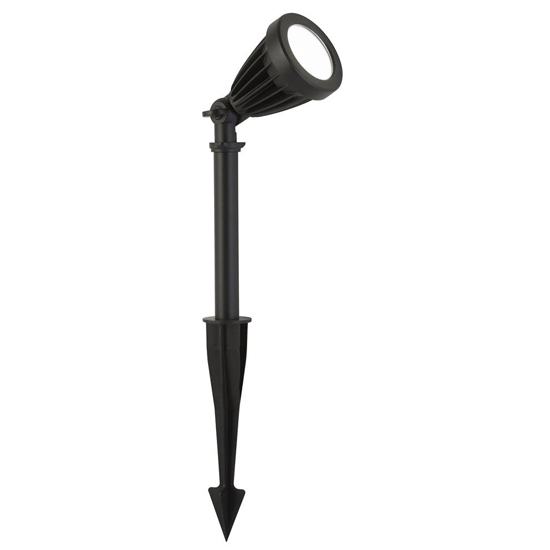 Spikey Outdoor Die Cast Aluminium Spike In Black