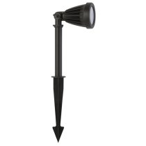 Spikey Outdoor Die Cast Aluminium Spike In Black