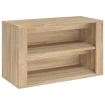 Culver Wooden Shoe Storage Rack In Sonoma Oak