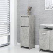 Smyrna Bathroom Storage Cabinet With 1 Door In Concrete Effect