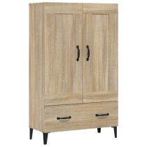 Chester Wooden Sideboard With 2 Doors 1 Drawer In Sonoma Oak