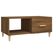 Plano Wooden Coffee Table With 1 Flap In Brown Oak