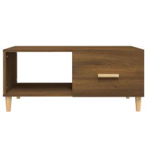 Plano Wooden Coffee Table With 1 Flap In Brown Oak