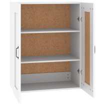 Lima Wooden Wall Storage Cabinet With 2 Doors In White