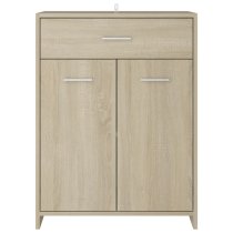 Carlton Wooden Bathroom Cabinet With 2 Doors In Sonoma Oak