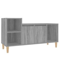 Novato Wooden TV Stand With 2 Doors In Grey Sonoma Oak