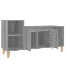 Novato Wooden TV Stand With 2 Doors In Grey Sonoma Oak