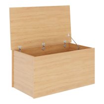 Mack Wooden Blanket Box In Sonoma Oak Effect