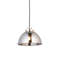 Chico 1 Light Ceiling Pendant Light In Bright Nickel