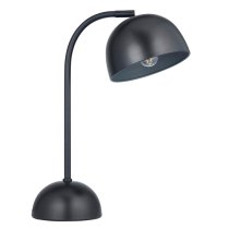 Burlington Domed Task Table Lamp In Matt Black