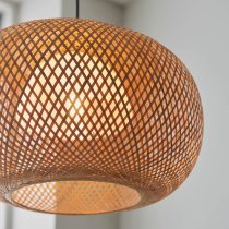 Beloit Soft Globe Shade Ceiling Pendant Light In Natural