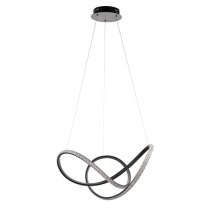 Ruston Ceiling Pendant Light In Textured Black