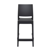 Mesa Black Polypropylene Bar Chairs In Pair