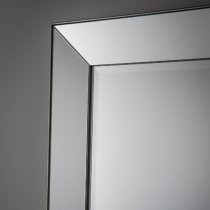 Bellport Rectangular Wall Mirror In Silver