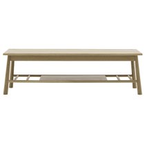 Burbank Rectangular Wooden TV Stand In Oak