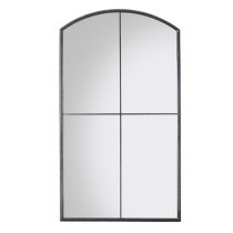 Florence Large Leaner Floor Mirror In Black