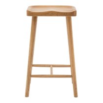 Tanta Wooden Bar Stool In Natural