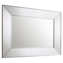 Vestal Rectangular Wall Mirror In Silver Frame