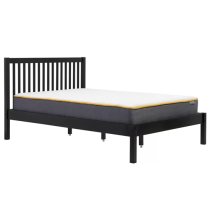 Novo Wooden Single Bed In Black