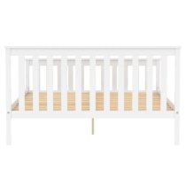 Oxfords Wooden Double Bed In White