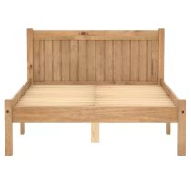 Ria Wooden Double Bed In Pine