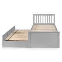 Macon Single Bed With Underbed And Drawers In Dove Grey