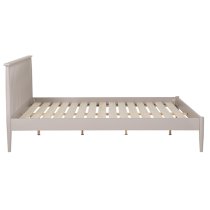 Afon Wooden Double Bed In Grey