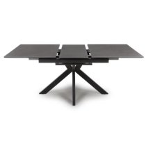 Lacole Extending Dining Table With 4 Nobo Chairs 1 Aara Bench