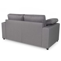 Aarna Fabric 2 Seater Sofa In Silver